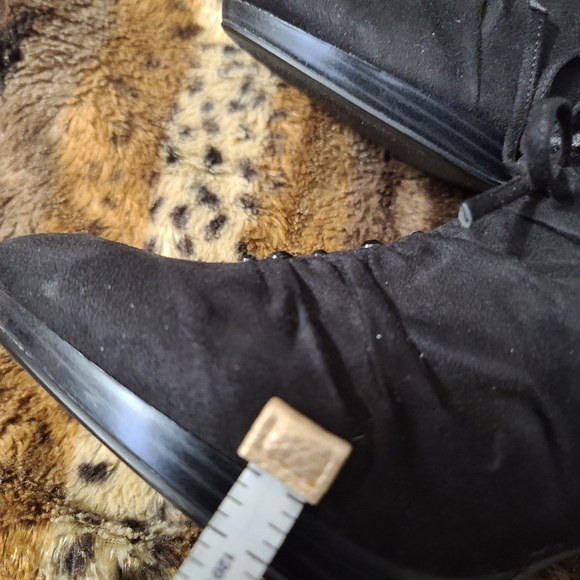 Stylish platform booties 12 W - Picture 4 of 5